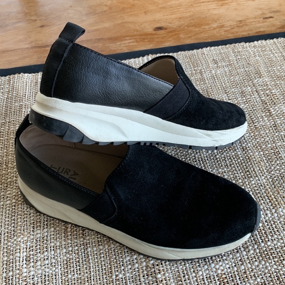 Naturalizer Suede & Leather Comfort Walking Shoes - Picture 2 of 9